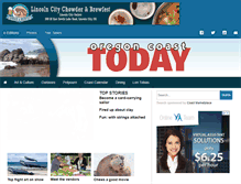 Tablet Screenshot of oregoncoasttoday.com